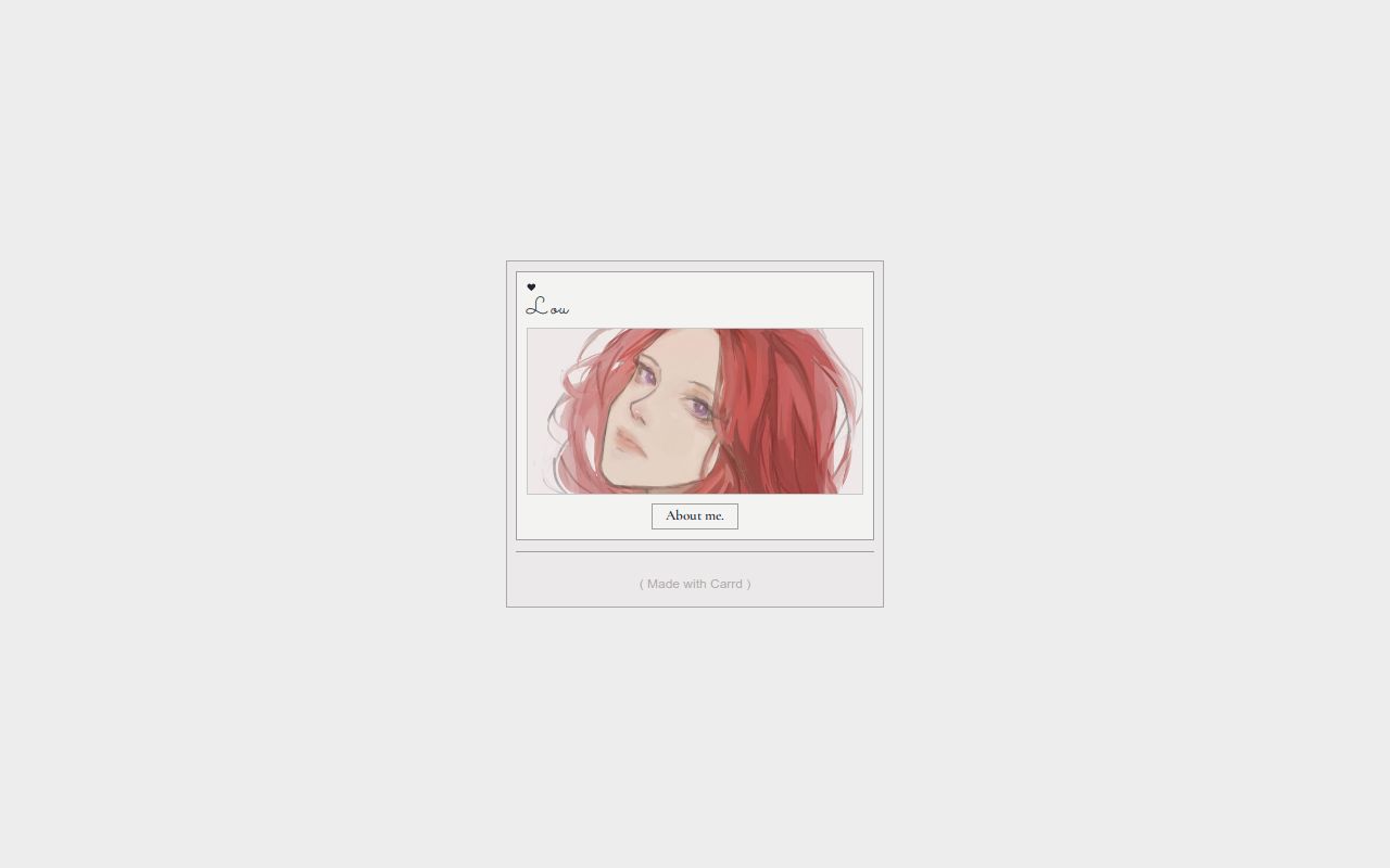 Carrd profile picture for @flowing